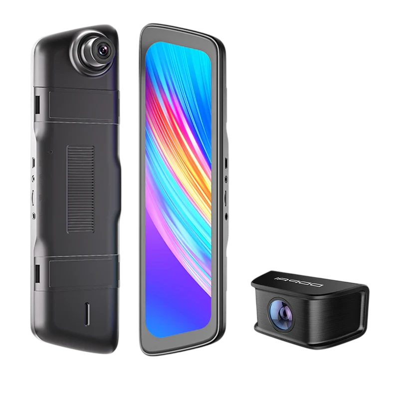Комплект видеорегистраторов передней и задней панели автомобиля ddpai dashcam e3 + rear cam, черный 9