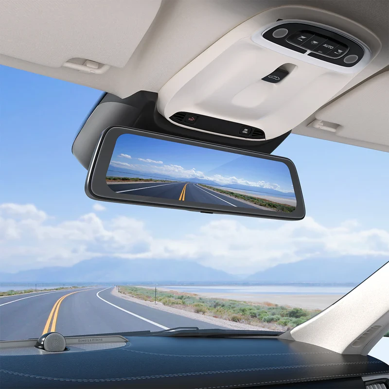 Комплект видеорегистраторов передней и задней панели автомобиля ddpai dashcam e3 + rear cam, черный 14