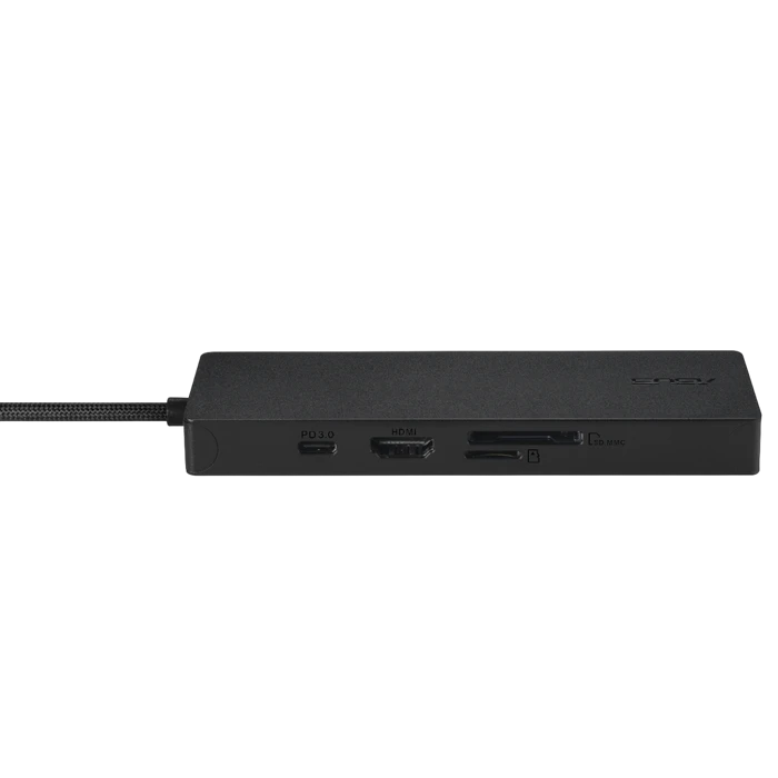 Док-станция asus dc210-8in1-blk, черный 6