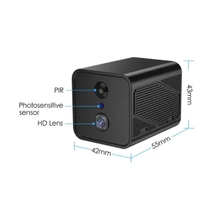 Ubox 2mp wifi battery camera ik-h9, (mini camera) Thumbnail 4