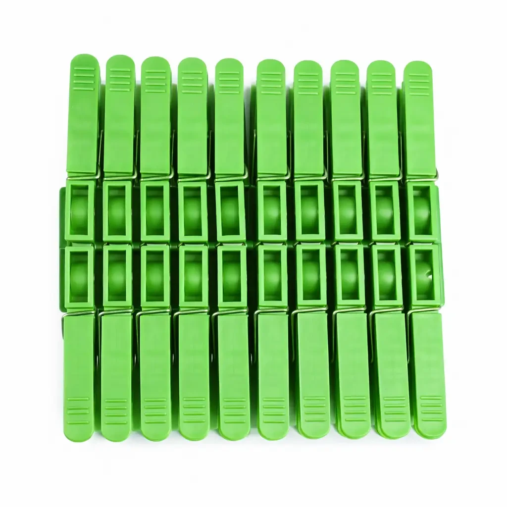 Clește pentru rufe, set 20 buc, mix de culori (lt99300) 4