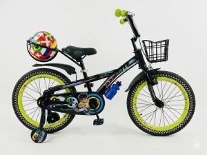 Bicicleta football 20 neon green