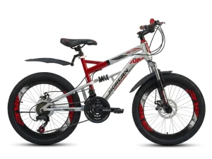 Bicicleta morgan aguar 20 silver & red