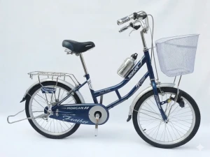 Bicicleta morgan feather 20 albastru inchis