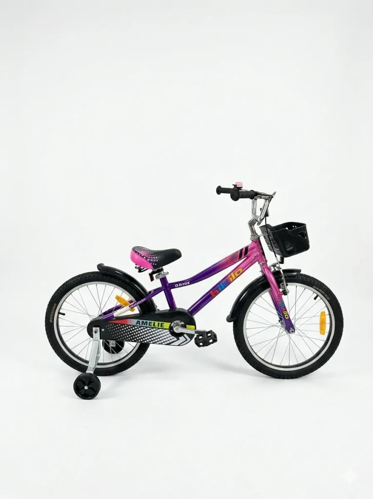 Велосипед bibitu 20 розовый & violet 2