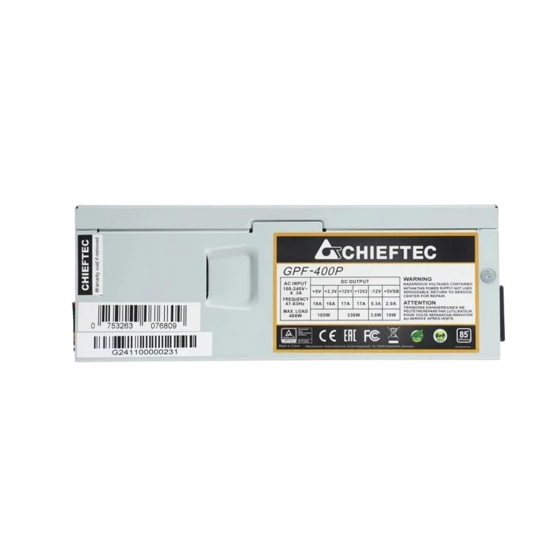 Sursă alimentare pc chieftec gpf-400p, 400w, tfx 5