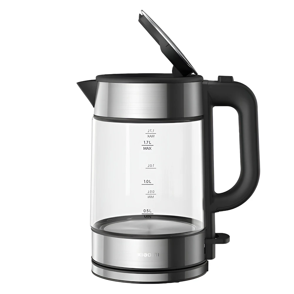 Электрический стеклянный чайник xiaomi mi, 2200 вт, 1.7 л 3