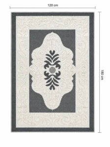 Covoraș coton, gri 120*180cm (170422)