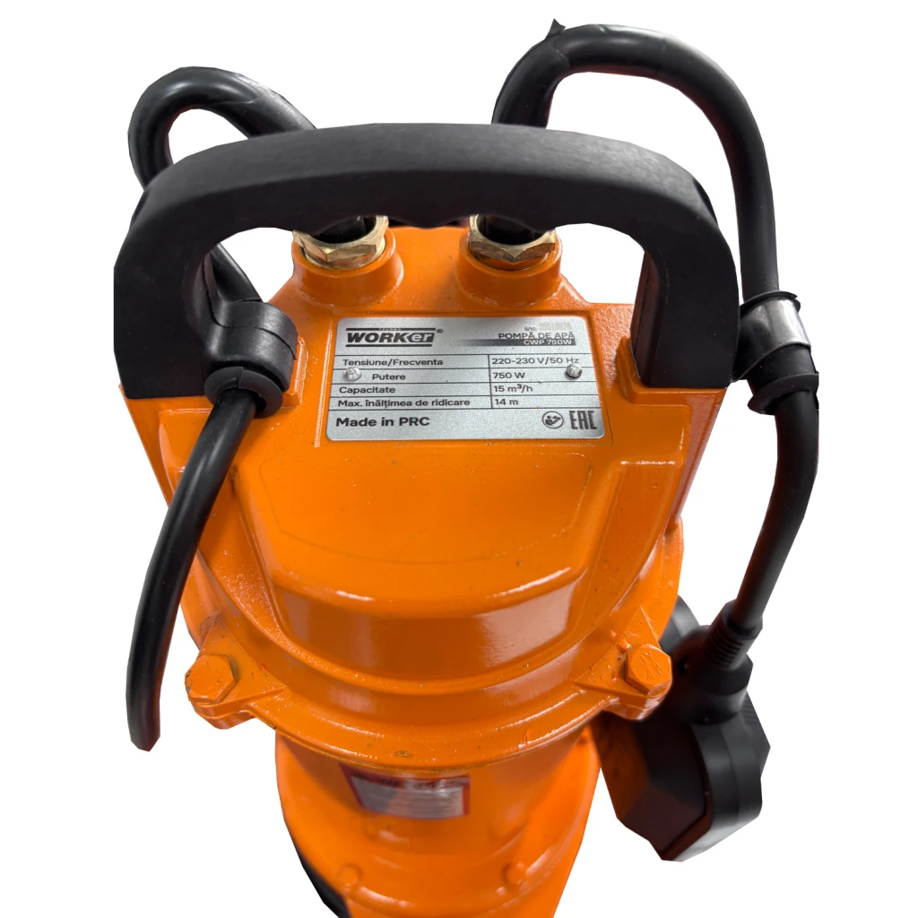 Погружной насос для чистой воды technoworker cwp750w 4