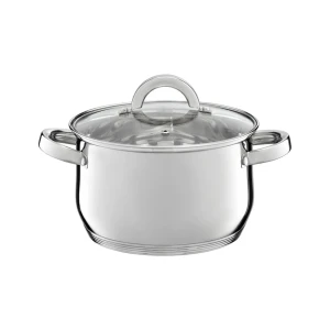 Ambition, pot with glass lid, berry, 20 cm, 3.5 l stainless steel, tempered glass Thumbnail 1