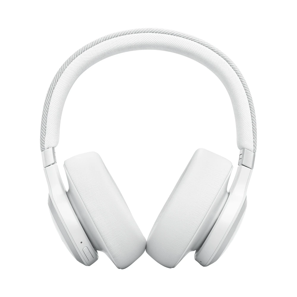 Наушники jbl on-ear с микрофоном bluetooth live 770nc, белые 2