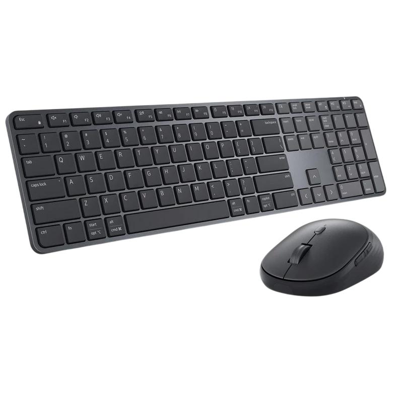 Клавиатура и мышь dell km726, беспроводное, чёрный 4