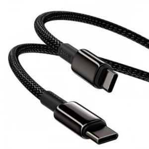 Cable type-c - type-c 100w, 1m, pd, qc, 5a, negru baseus, catwj-01 Thumbnail 2