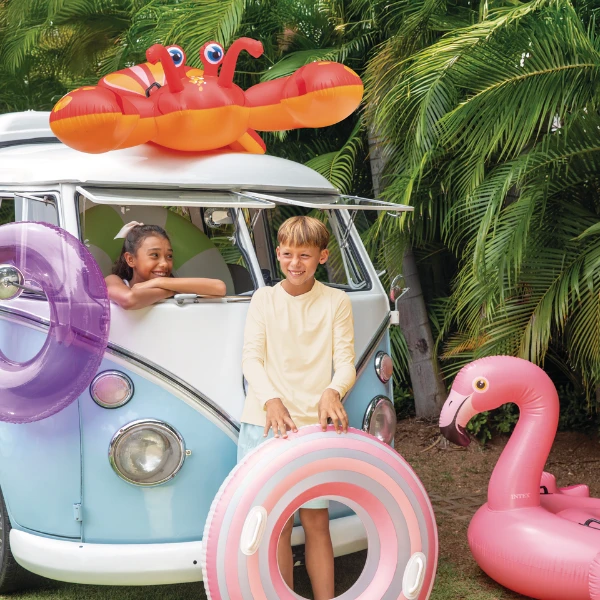 Intex cerc gonflabil "de plajă" d 91 cm, până la 60kg, 9+, 3 culori 19