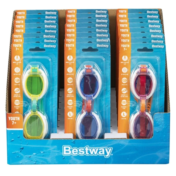 Bestway ochelari de înot, 3+, 3 culori 2