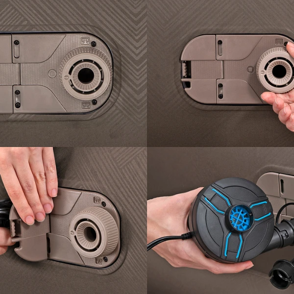 Bestway saltea gonflbilă cu pompa electrică  220 v încorporată,   203x152x51 cm 11