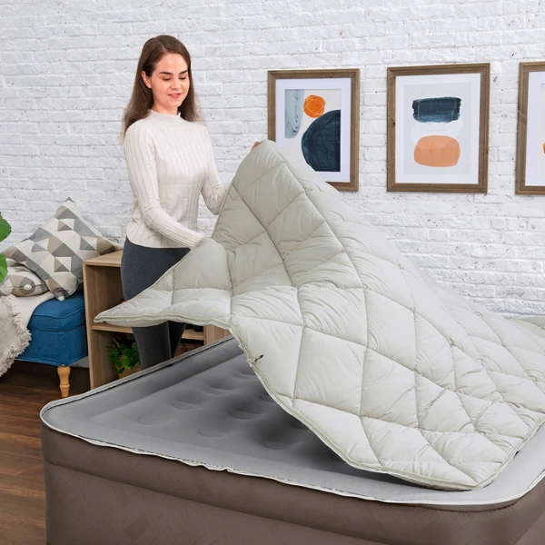 Bestway saltea gonflbilă cu pompa electrică  220 v încorporată,   203x152x51 cm 5