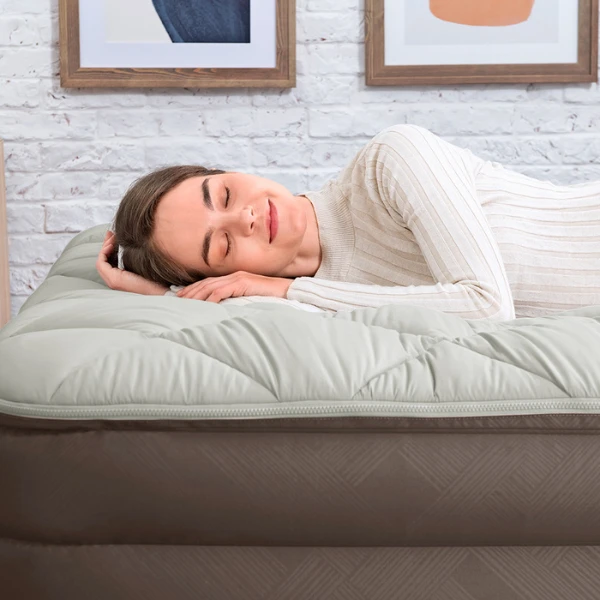 Bestway saltea gonflbilă cu pompa electrică  220 v încorporată,   203x152x51 cm 7