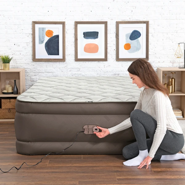 Bestway saltea gonflbilă cu pompa electrică  220 v încorporată,   203x152x51 cm 9