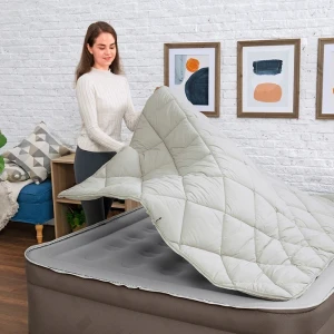 Bestway saltea gonflbilă cu pompa electrică  220 v încorporată,   203x152x51 cm Thumbnail 4