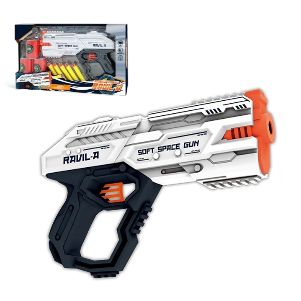 Blaster ravil-a, cu gloanțe moi și ținte 2