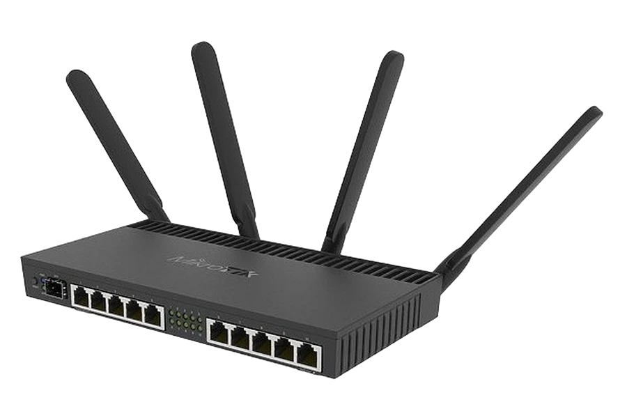 Маршрутизатор mikrotik rb4011igs+5hacq2hnd-in, чёрный 6