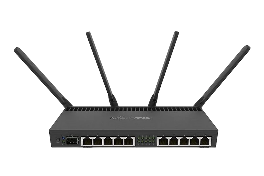 Маршрутизатор mikrotik rb4011igs+5hacq2hnd-in, чёрный 9