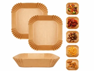 Бумага для выпечки airfryer 20×20 см, 50 шт, антипригарная