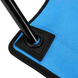 Складной рыбацкий стул at4668, голубой, портативный Thumbnail 5