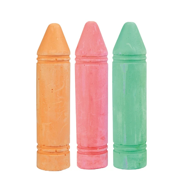 Set de cretă colorată pentru asfalt, 3 bucăți, 2 modele 5