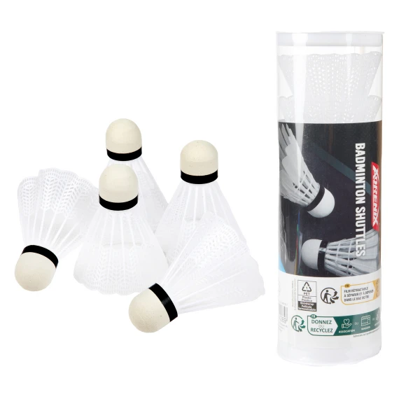 Fluturași pentru badminton adrenix, 5 buc 2