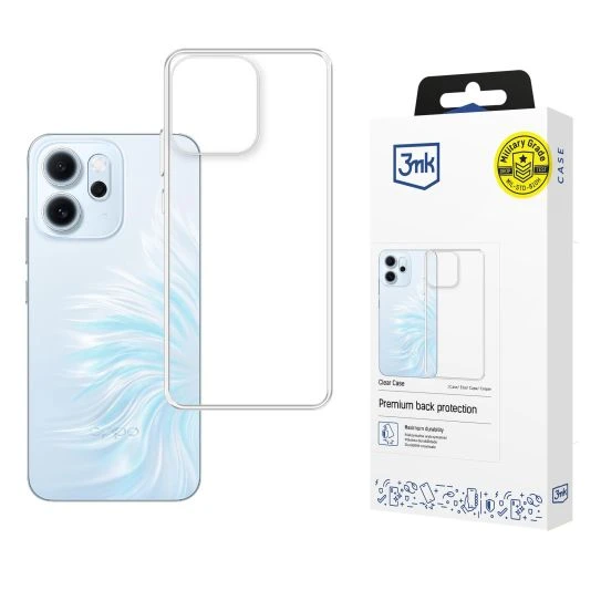 Clear case 3mk p/u oppo reno 14 f/ 14 fs 5g transparent 2