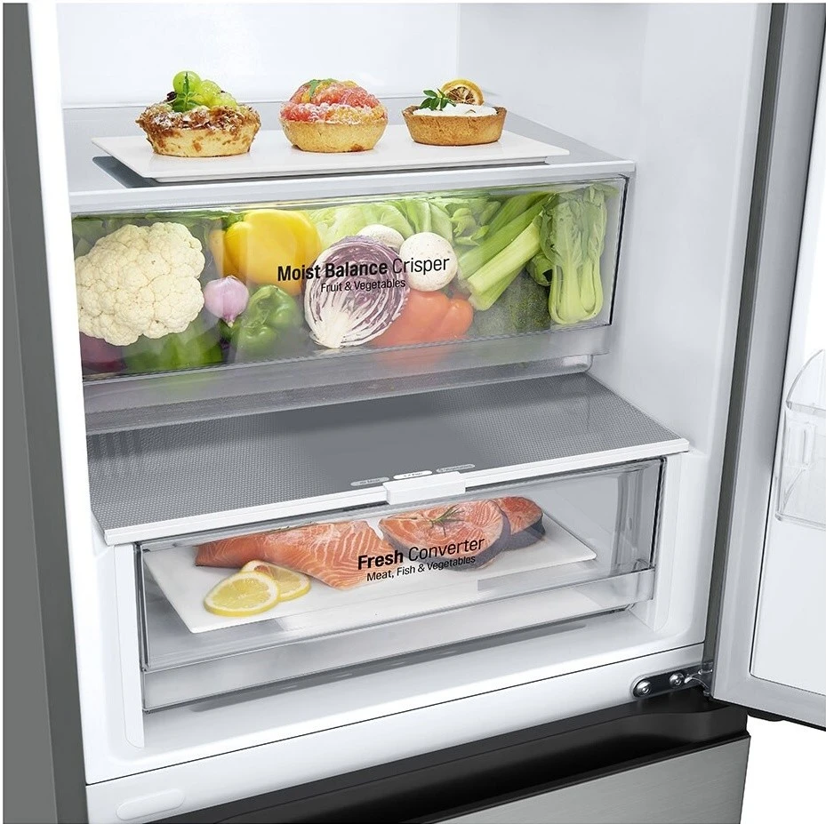 Холодильник комбинированный lg gbv3200dpy 5
