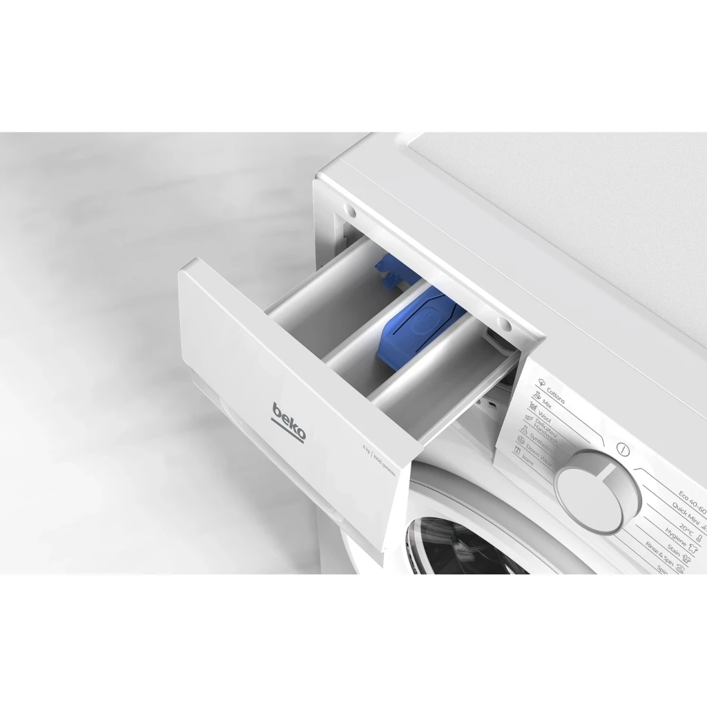 Mașină de spălat (6 kg) beko b1wfk2604wee 4
