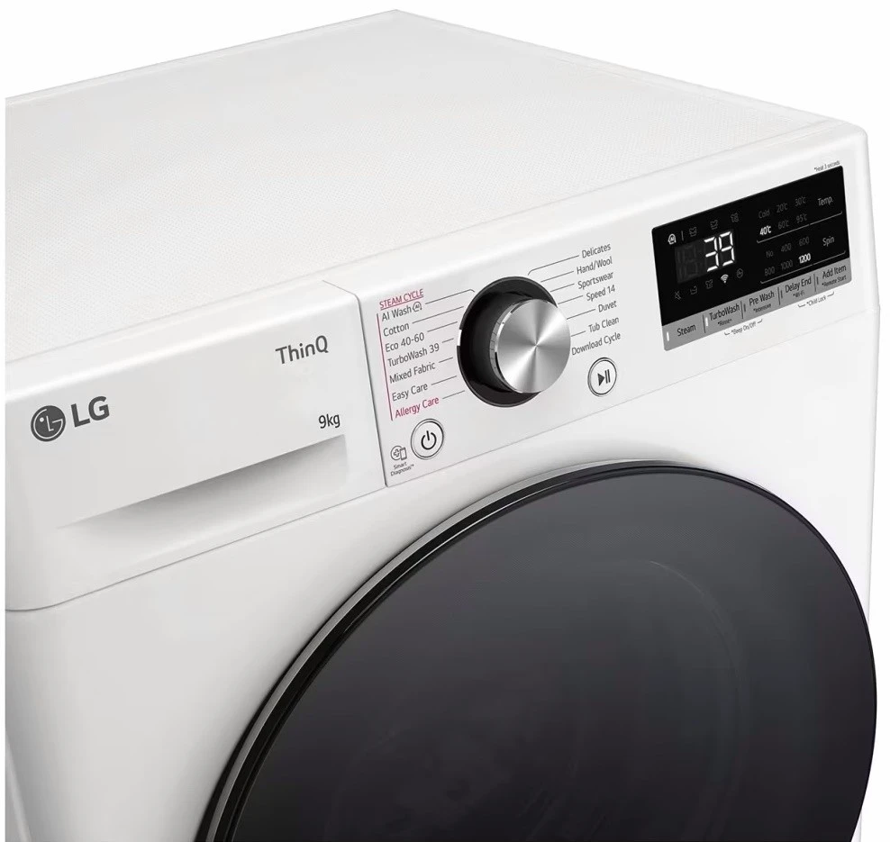 Стиральная машина (9 кг) lg f2wr709s2w 2