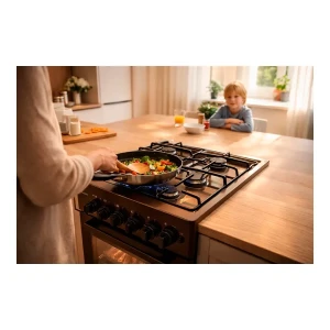 Plită cu cuptor electric (50cm) eurolux te5540ibw Thumbnail 3