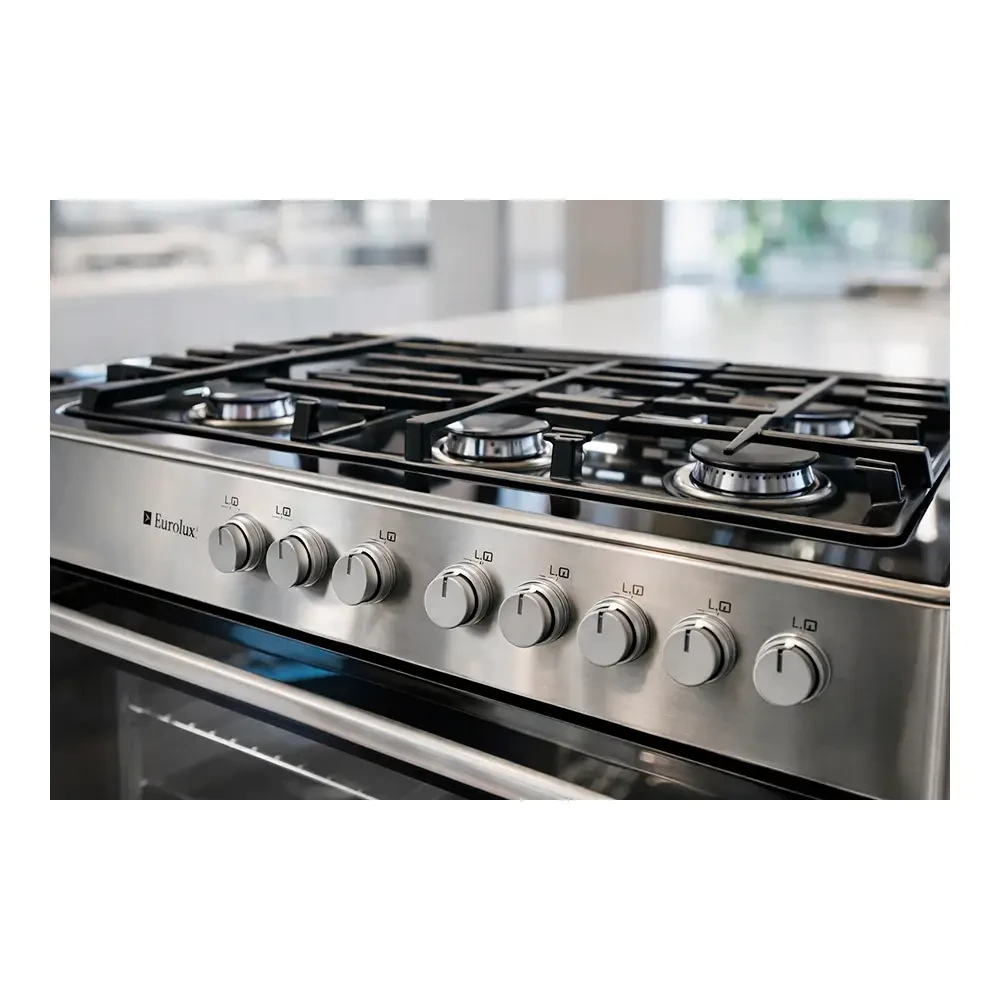 Plită cu cuptor electric (90cm) eurolux te6950ifclx 2