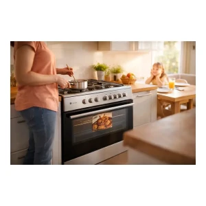 Plită cu cuptor electric (90cm) eurolux te6950ifclx Thumbnail 3
