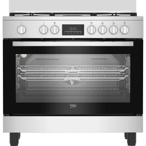 Плита с эл. духовкой (60см) beko bgm11226ex