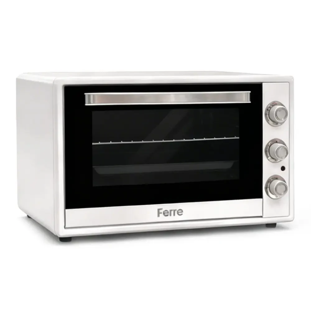 Электрическая печь ferre 65l basic 65300 white 2