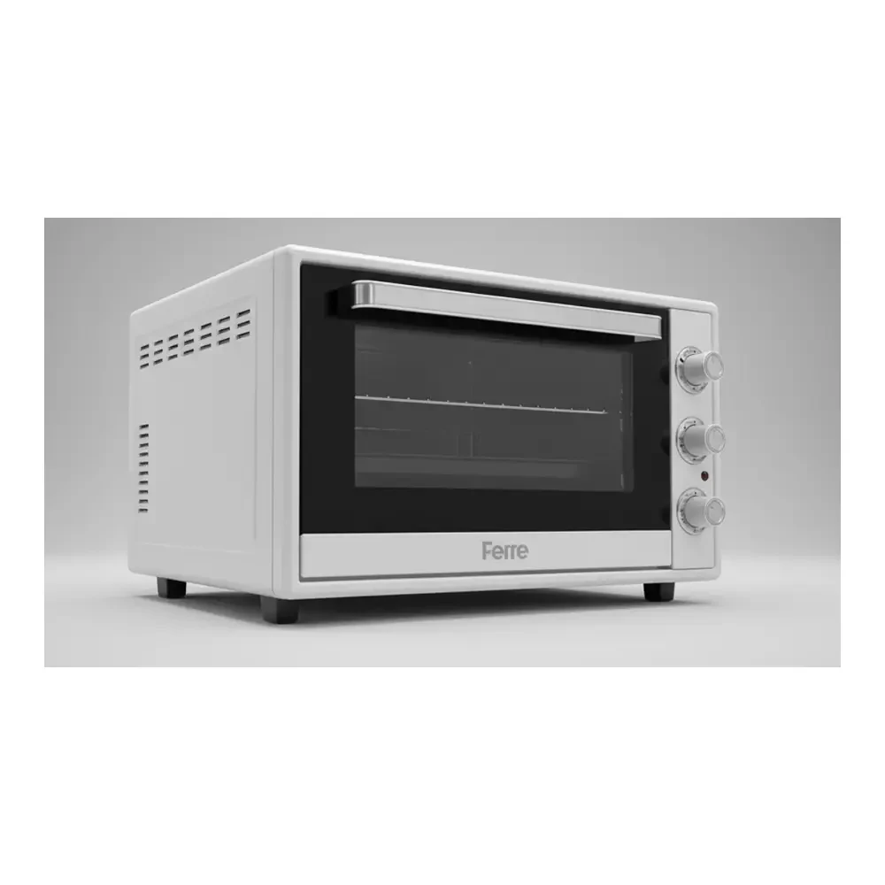 Электрическая печь ferre 65l basic 65300 white 4