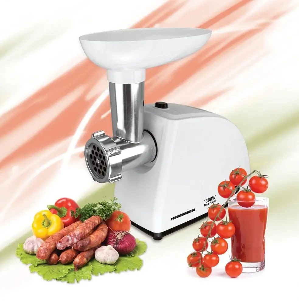 Mașină de tocat carne heinner mg-w1200r 3