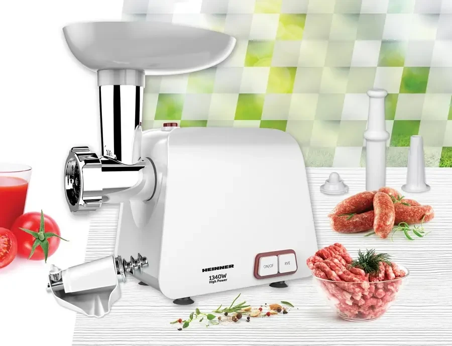 Mașină de tocat carne heinner mg-1340wh 2
