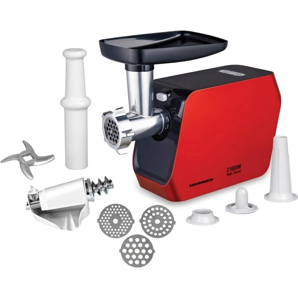 Mașină de tocat carne heinner mg-2100rd 2