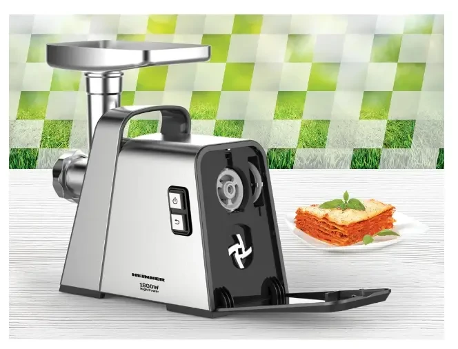 Mașină de tocat carne heinner mg-y1800x 4