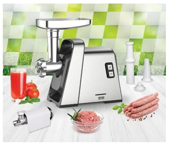 Mașină de tocat carne heinner mg-y1800x 3