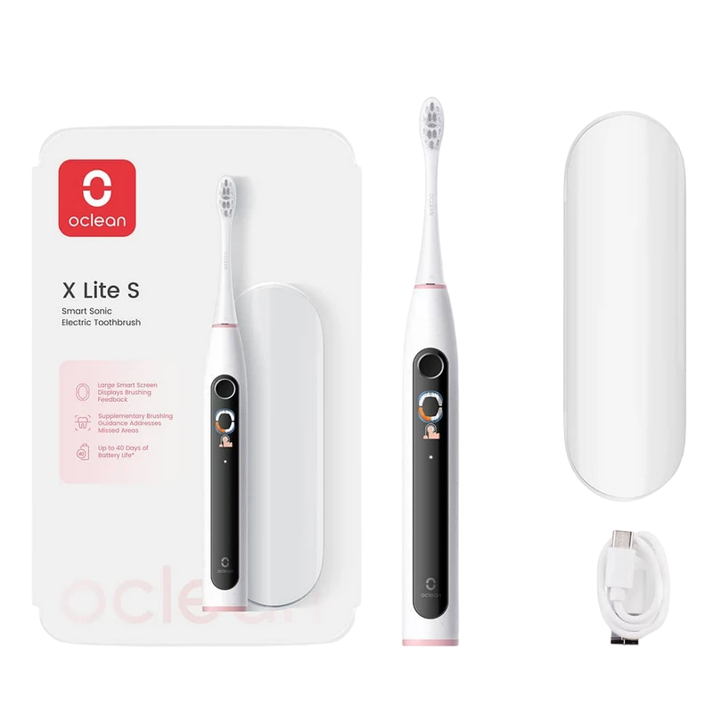 Periuță de dinți electrică oclean x lite set, gri 4
