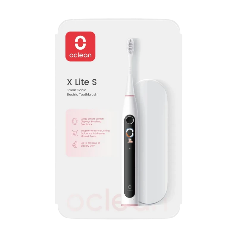 Periuță de dinți electrică oclean x lite set, gri 3