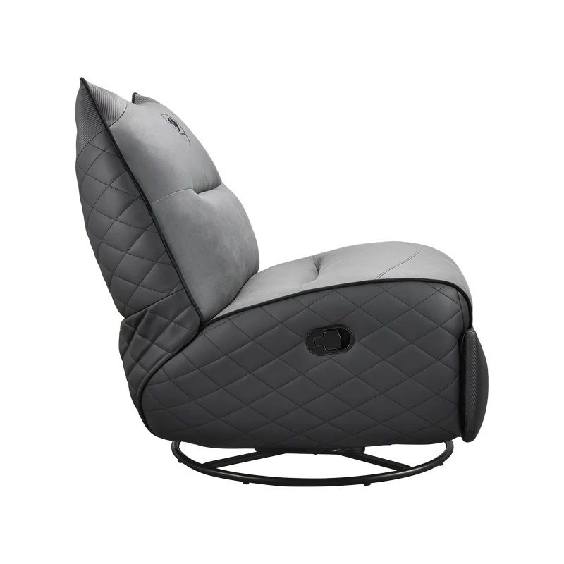 Scaun gaming cougar overlord neo, pvc piele, negru | gri 3