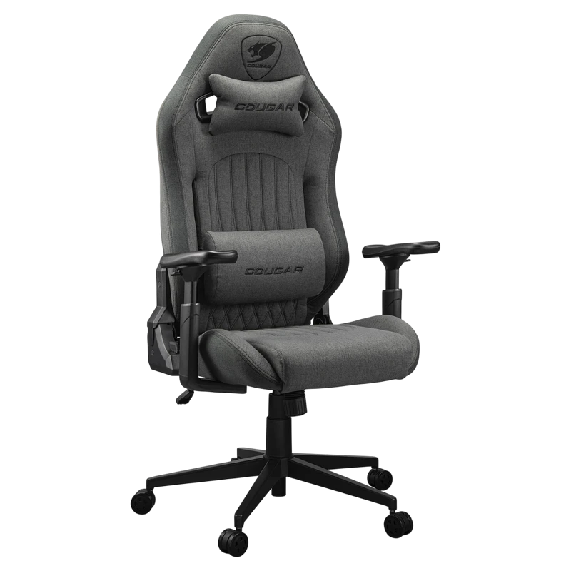 Scaun gaming cougar explore, textil, royal gray f 6